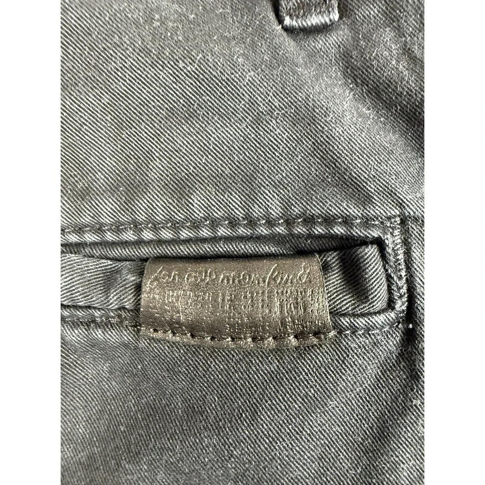 7 For All‎ Mankind Men's Chino Shorts - Black - Size 31 - Stretch Cotton